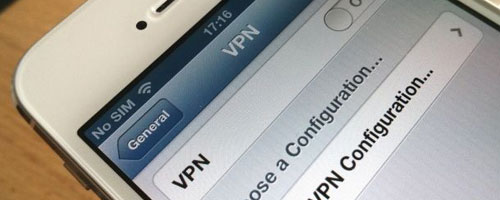 스마트폰 전용 VPN 접속